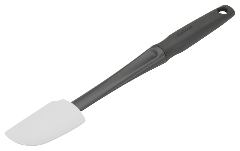 Goodcook 20384 Bottle Spatula, Silicone Blade, Black/White