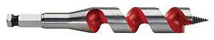Milwaukee 48-13-0873 Ship Auger Bit, 7/8 in Dia, 6 in OAL, Wide Flute, 7/16 in Dia Shank, Hex Shank