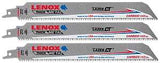 Lenox 2058829 Reciprocating Saw Blade, Applicable Materials: Cast Iron, Stainless Steel, 1 in W, 9 in L