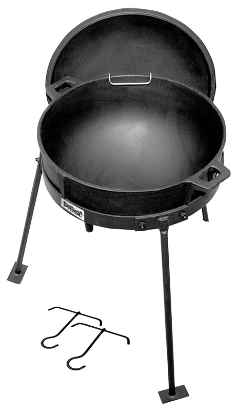 Bayou Classic CI7007 Jambalaya Kettle, Cast Iron