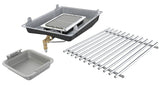 Broil King 18677 Infrared Side Burner Kit, 9.65 in W x 11.93 in H Dimensions, Stainless Steel