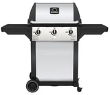 Broil-Mate 116454S LP Gas Grill, 40,000 Btu BTU, Liquid Propane, 3 -Burner, 400 sq-in Primary Cooking Surface