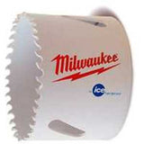 Milwaukee 49-56-0032 Hole Saw, 7/8 in Dia, 1-5/8 in D Cutting, 1/2-20 Arbor, Bi-Metal Cutting Edge