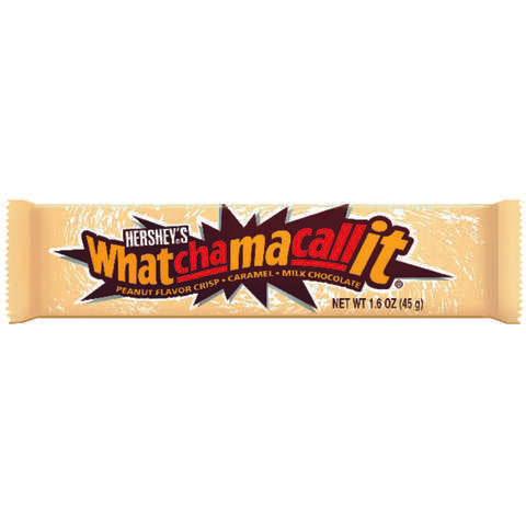 Hershey's Whatchamacallit Peanut, Caramel, Milk Chocolate Candy Bar 1.6 oz, Pack of 36