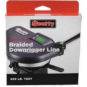 Scotty 2201K 250Lb Premium Braided Downrigger Line Kit, 300'