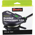 Scotty 2700K 200 lb. Premium Power Braid Downrigger Line, 200' Green