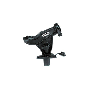 Scotty 281BK Bait Caster/Spinning Rod Holder w/ Flush Mt., Black