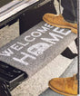 Camco 53196 RV Wrap Around 18" Step Rug, Gray