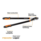 Fiskars Power-Lever Steel Bypass Lopper