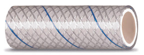 Seachoice 23564 Clear Reinforced PVC Tubing w/Blue Tracer - 164 Series5/8" x 50'