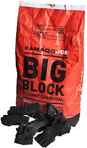 Kamado Joe KJ-CHAR Lump Charcoal, 18 hr Burn Time, 20 lb Bag
