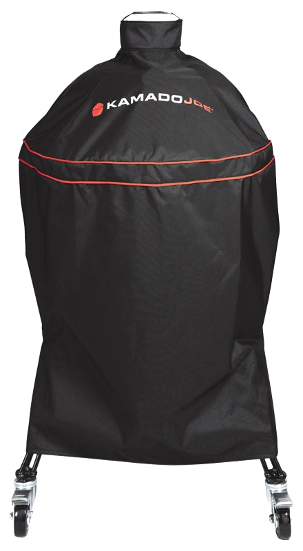 Kamado Joe Big Joe BJ-GC24BWFS Grill Cover, Polyester, Black