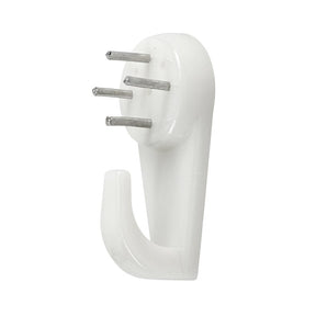 OOK 50096 Hardwall Hanger, 25 lb, Plastic, White