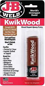 J-B Weld 8257 Epoxy Putty, Light Tan, 1 oz Pack