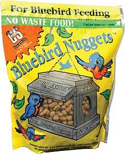C&S Nuggets CS06526 Corn Bird Food, 27 oz, High-Energy, Bag