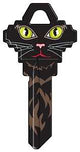 Hy-Ko 16005SC1-37 Key Blank, Cat Face, Brass, For: Schlage SC1 Keyways, SC1 Key Number, Pack of 5