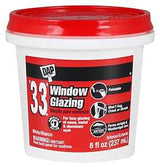DAP 12120 Window Gazing, Paste, White, 0.5 pt Tub