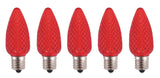 Hometown Holidays 24992 Bulb, Intermediate Lamp Base, LED Lamp, Crystal Red Light