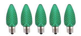 Hometown Holidays 24995 Bulb, Intermediate Lamp Base, LED Lamp, Crystal Green Light