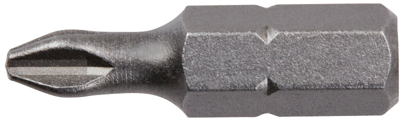 Irwin IWAF21PR2B25 Insert Bit, #2 Drive, Phillips Drive, 1/4 in Shank, Hex Shank, 1 in L, High-Grade S2 Tool Steel