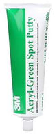 3M COLORmaxx 05096 Acryl Glazing Putty, Green, 14.5 oz Tube