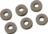 Plumb Pak PP805-31 Faucet Washer, Flat, #0, 17/32 in Dia, Rubber, For: Sink and Faucets, Pack of 6