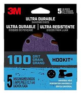 3M 27260 Power Sanding Disc, 100 Grit, 5 in Dia