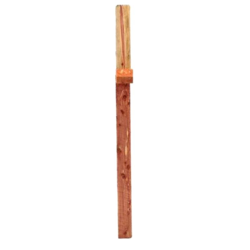 Gibraltar Mailboxes DPKX0000 Drive-in Mailbox Post, 24 in L, 6 in W, 59 in H, Wood