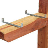 Gibraltar Mailboxes DPKX0000 Drive-in Mailbox Post, 24 in L, 6 in W, 59 in H, Wood