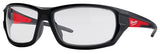 Milwaukee 48-73-2020 Performance Safety Glasses, Black/Red Frame
