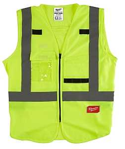 Milwaukee 48-73-5023 High-Visibility Safety Vest, 2XL, 3XL, Regular, Unisex