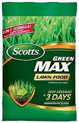 Scotts 44611A Lawn Food, 16.67 lb Bag, 27-0-2 N-P-K Ratio, Granular, Gray