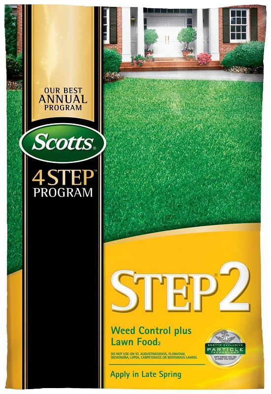 Scotts STEP 2 23616 Plant Food Plus Weed Preventer, Granule, Spreader Application, 13.79 lb Bag