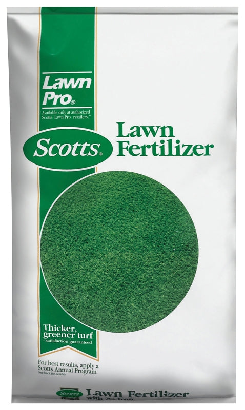 Scotts Lawn Pro 53105 Lawn Fertilizer, 14.2 lb, Solid, 26-0-3 N-P-K Ratio