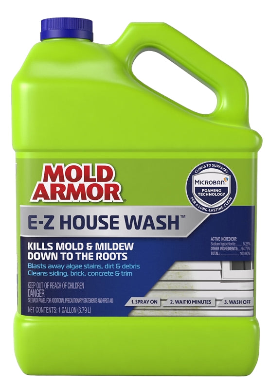 Home Armor HA503 E-Z House Wash, Gas, Solid, Clear/Light Yellow, 1 gal