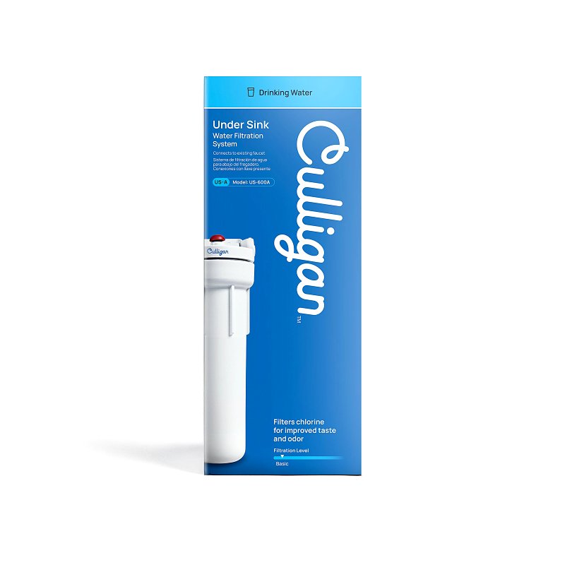 Culligan US-600A Basic Under Sink Filter System, 1000 gal, 1 gpm
