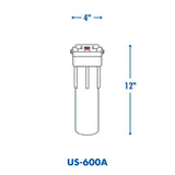 Culligan US-600A Basic Under Sink Filter System, 1000 gal, 1 gpm