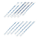 Avanti Pro PJU12BC Jig Saw Blade Set, 12-Piece, HCS, Red