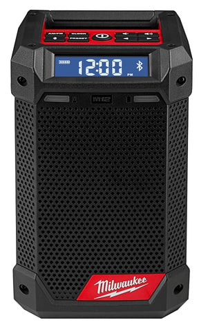 Milwaukee M12 Series 2951-20 Radio and Charger, Tool Only, 12 VDC, Bluetooth 4.2