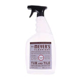 Mrs. Meyer's Clean Day Lavender Scent Tub and Tile Cleaner 33 oz Trigger Spray Bottle, Pack of 6