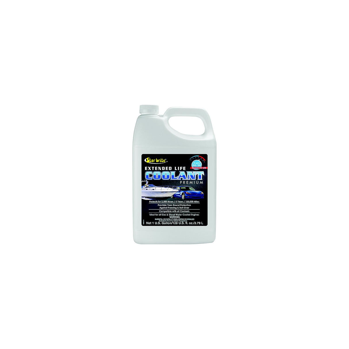 150,000 Mile 50/50 Ready-To-Use Antifreeze Coolant, Pack of 6
