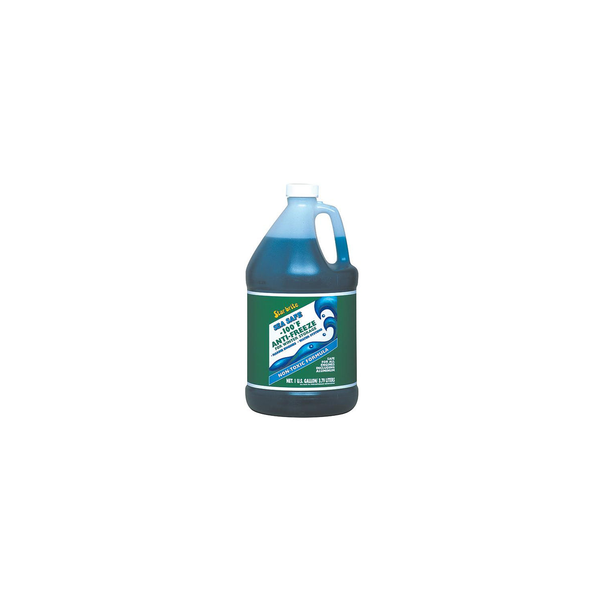 Starbrite 31500 -100°F Non-Toxic Premium Antifreeze, Gal., Blue, Pack ...