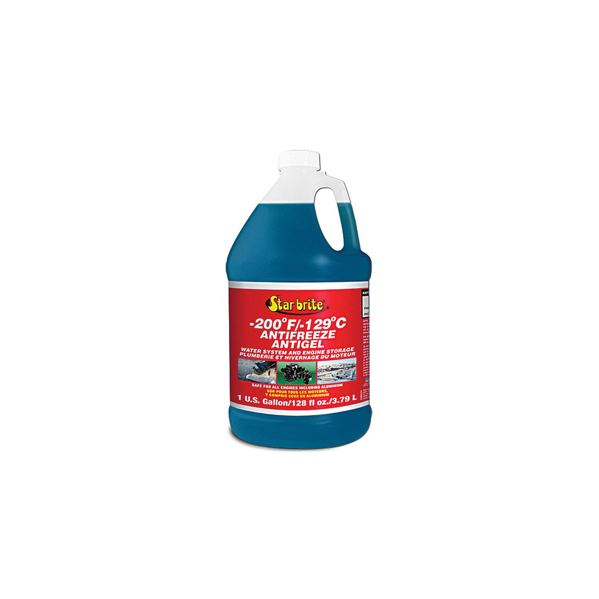 Starbrite 31600 -200° Non-Toxic Premium Antifreeze, Gal., Blue, Pack of 6