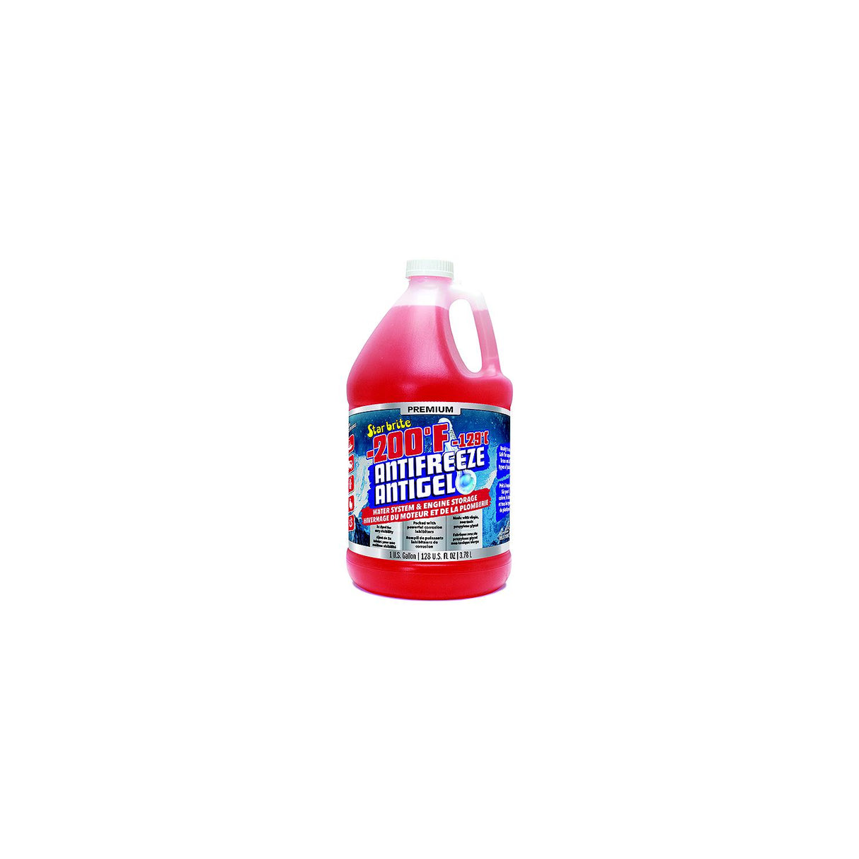 Starbrite 31600 -200° Non-Toxic Premium Antifreeze, Gal., Red, Pack of 6