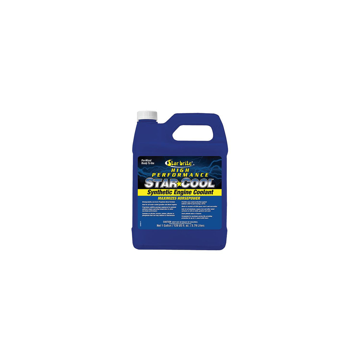 Star Cool Synthetic Engine Coolant, Gal., Pack of 4