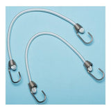 Sta-Put Marine Bungee Cords With Stainless Steel Hook Ends (2 Per Pack)