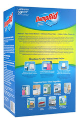 DampRid FG83FSSB Hanging Moisture Absorber, 15.4 oz Box, Solid, Fresh, Odorless