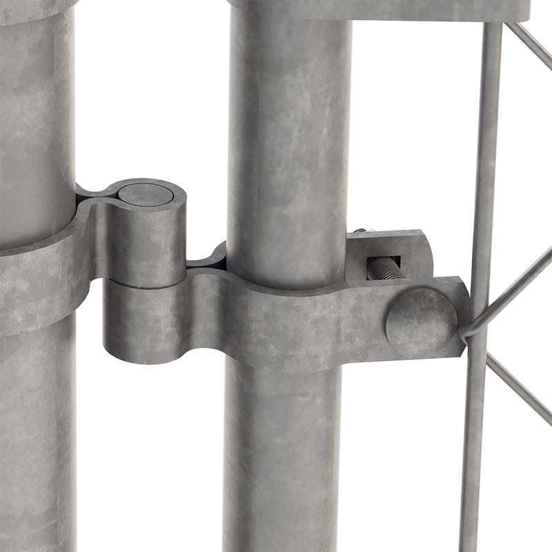 Yardlink .709 in. H Silver Steel Carriage Bolts