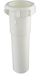 Plumb Pak PP55-2W Pipe Extension Tube, 1-1/2 in, 6 in L, Slip-Joint, Polypropylene, White
