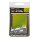 Apache Steel 1/2 in. D X 1/2 in. D Hydraulic Adapter 1 pk